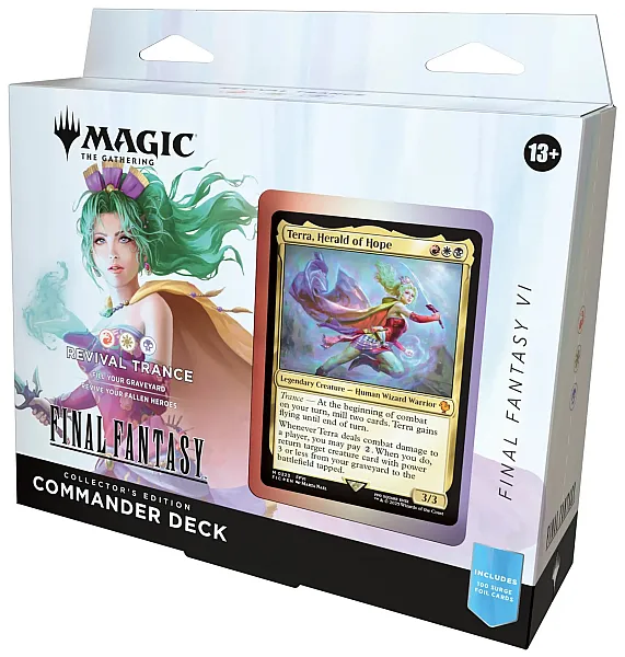 MAGIC: THE GATHERING - FINAL FANTASY "REVIVAL TRANCE" COMMANDER DECK COLLECTOR'S EDITION - EN